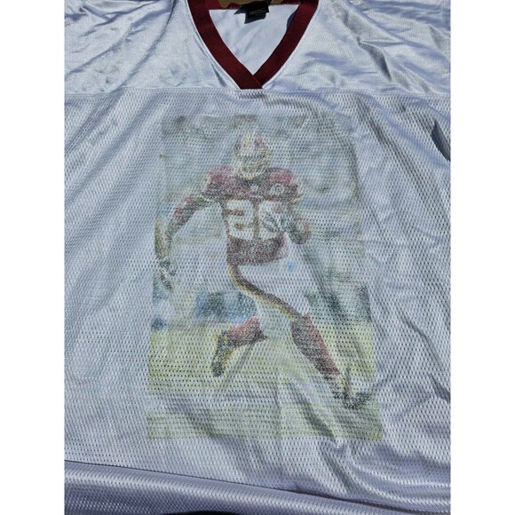 Throwback Stars Washington Redskins Style Jersey Clinton Portis? 3XL Made In USA - Picture 5 of 14